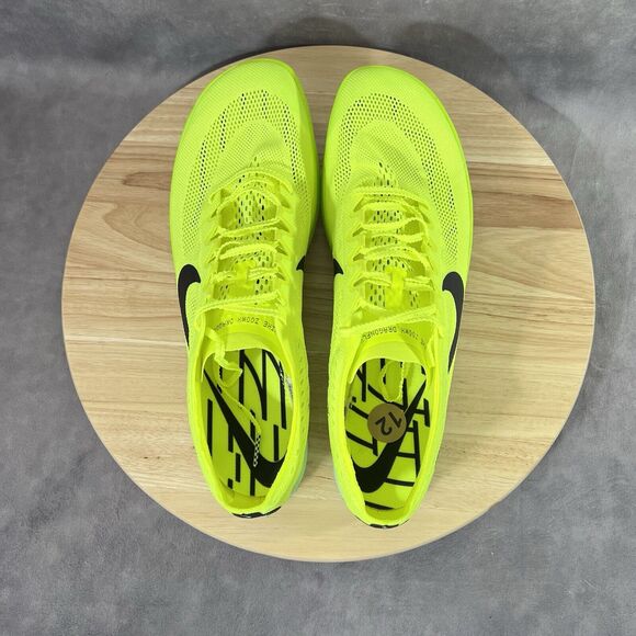 Nike ZoomX Dragonfly Mens 12 Yellow Track & Field Volt Distance Spikes Shoes main image 6